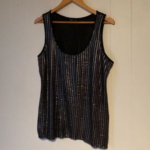 Top diver metalic textured XL